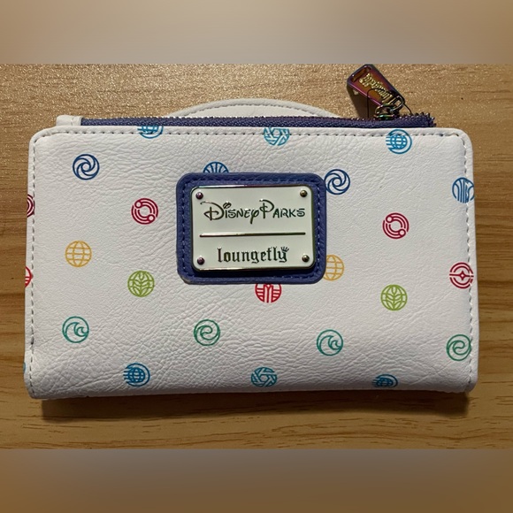 Epcot 40th Loungefly Wallet NWT - Picture 2 of 3